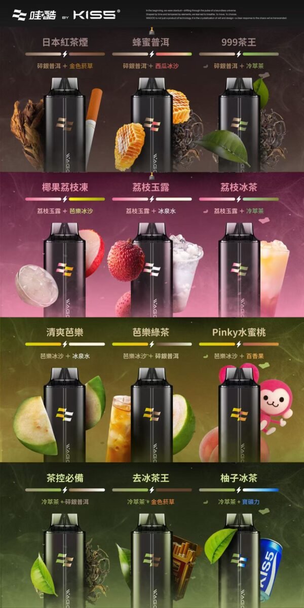 WAGOO哇酷拋棄式6500口10送一